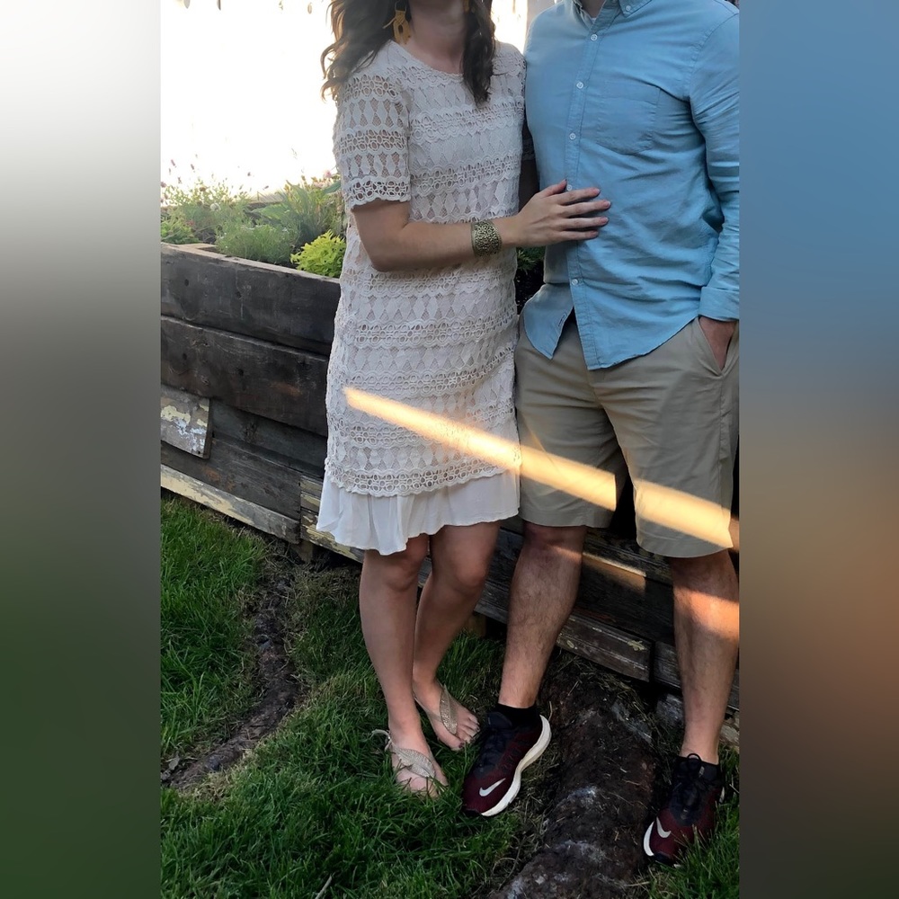 Orange Creek Cream Lace Dress